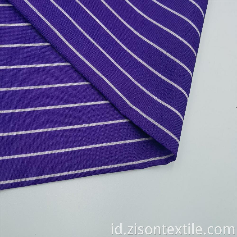 Striped Polyester Woven Cloth